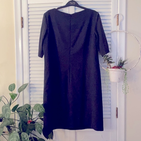 🤍 Size 12 simple minimalist gray dress - Picture 3 of 10